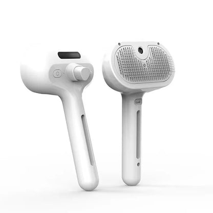 Upgraded 3 In 1 Pet Spray Grooming Comb Steamy Floating Hair Removal Cleaning Steam Brush Styling for Dogs Cats Accessories